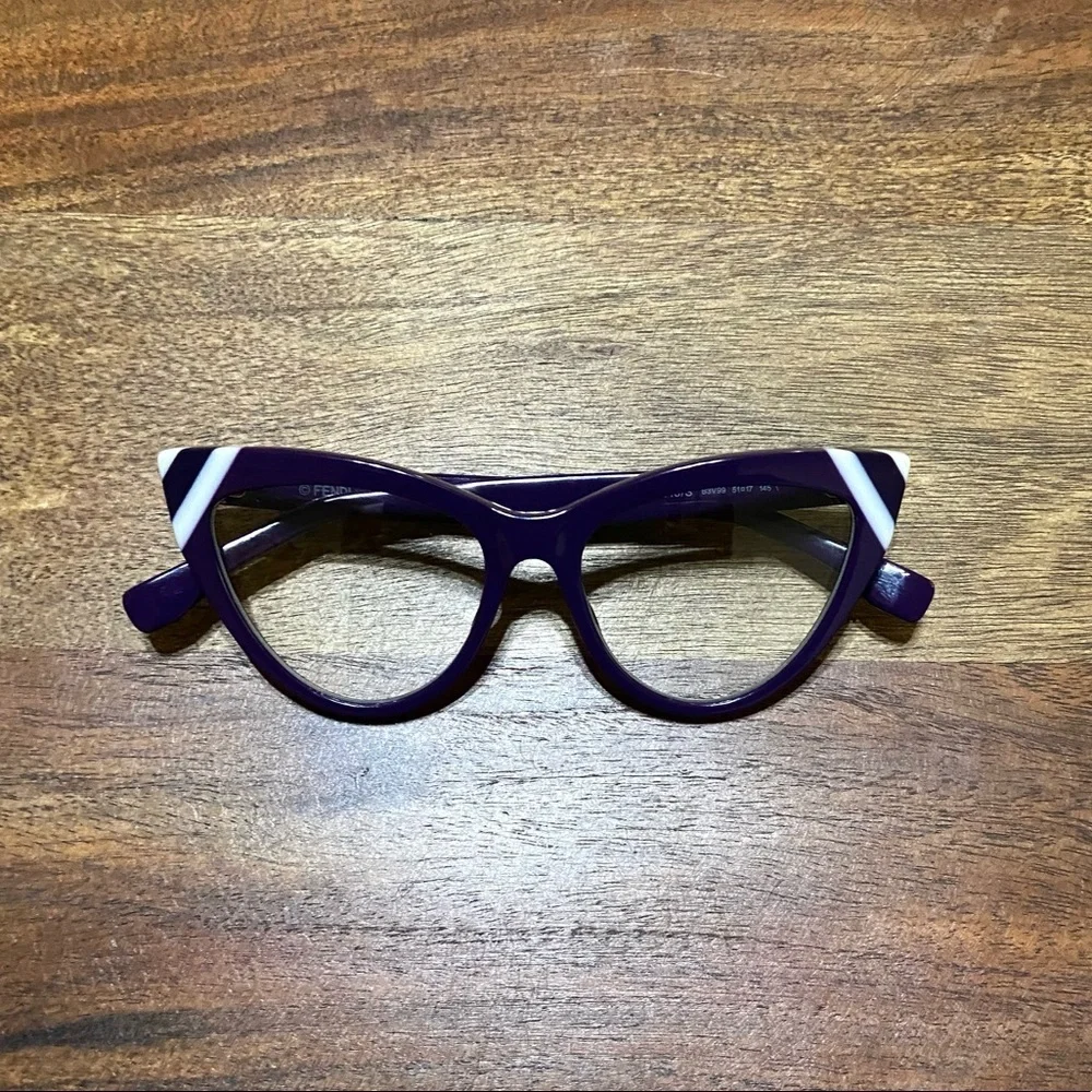 FENDI 51mm Cat Eye Optical Frames